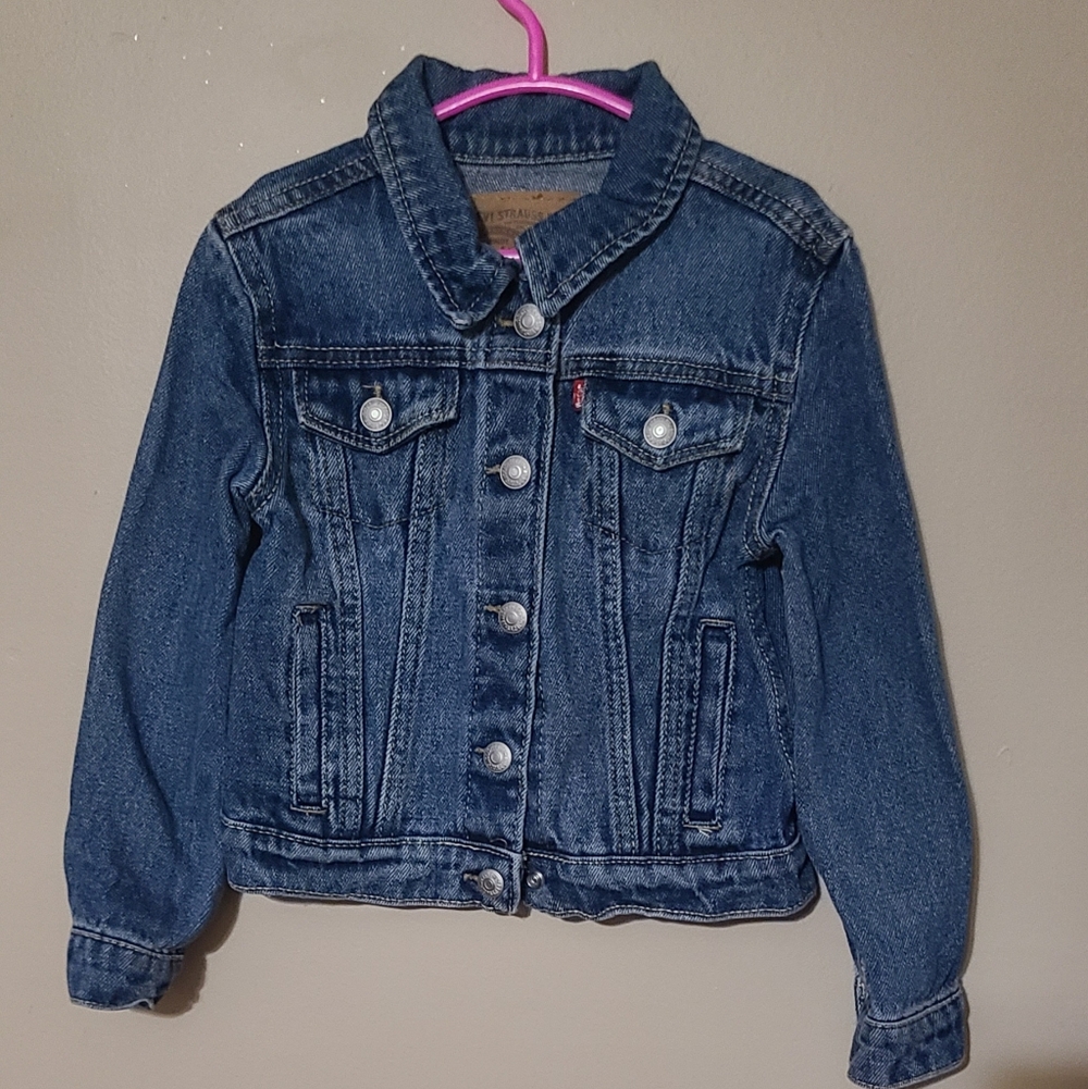Levi Kids Denim Jacket Size 4 XS